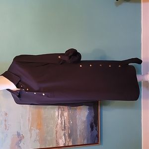 Navy Long Sleeve Dress